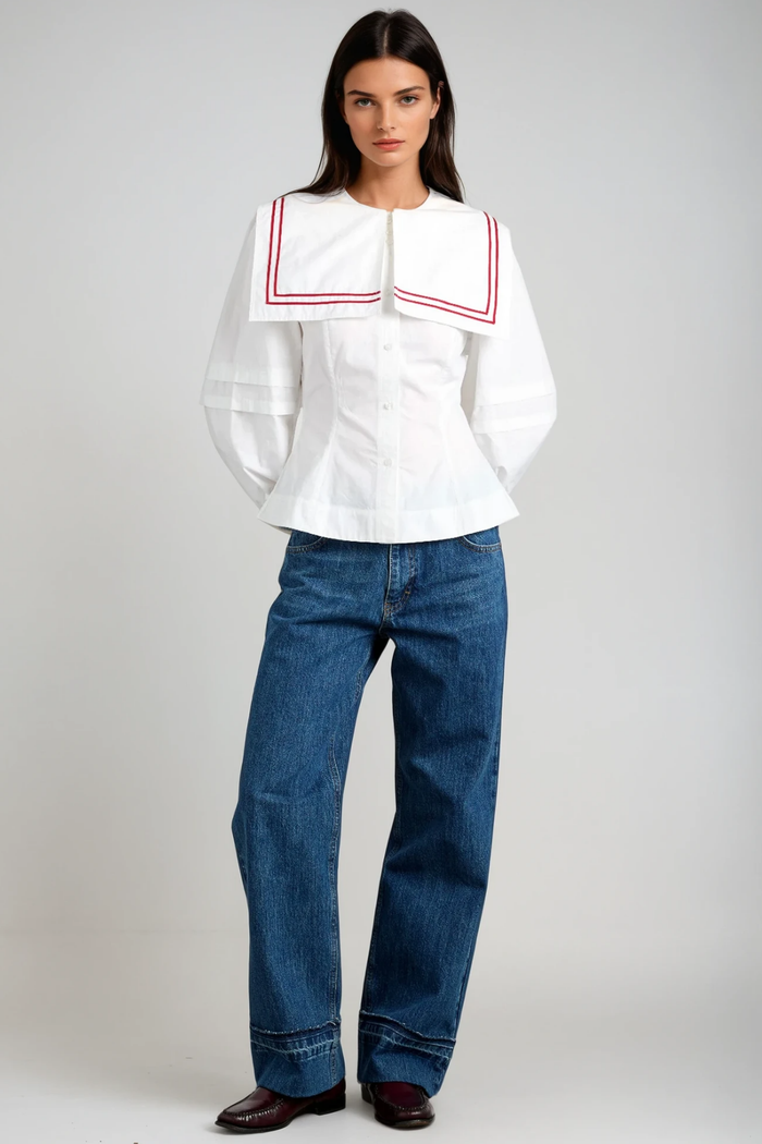 Farhana Balloon Sleeve Top