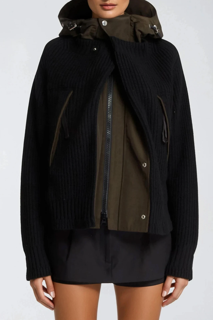 Farida Deconstruct Hooded Jacket