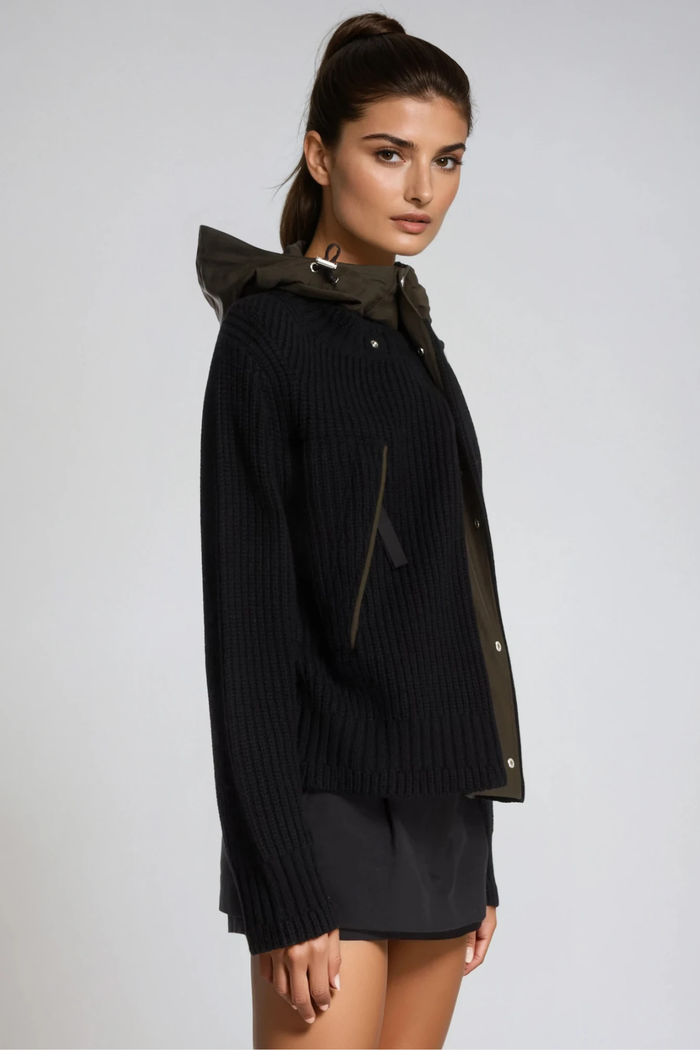 Farida Deconstruct Hooded Jacket