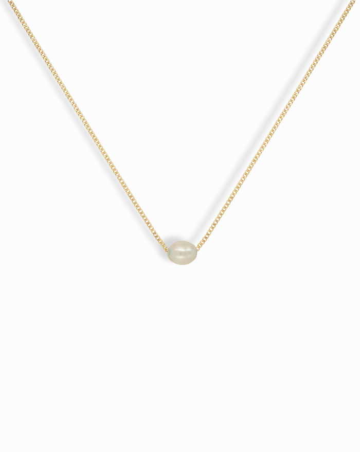 Felicity Pearl Pendant Necklace - Mod + Jo - Jewelry built to last, advanced plating technology