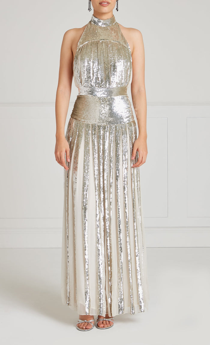 Filigree Dress - Silver