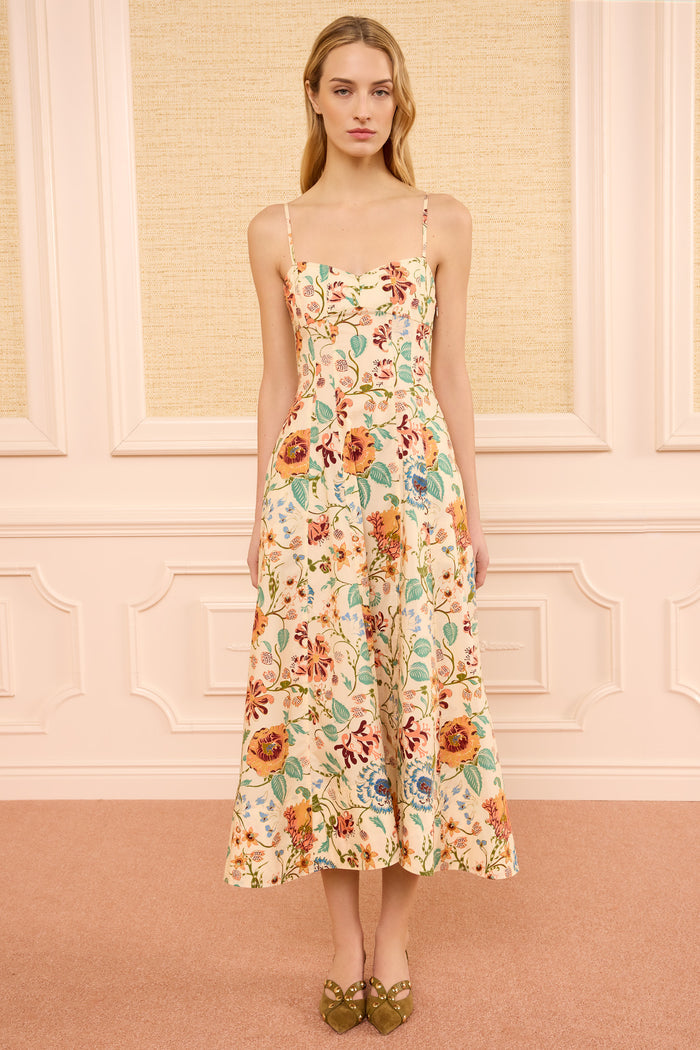 Fiora Cami Cotton Dress - Abalone