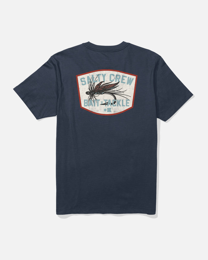 Fishing Co Ss Tee - Navy