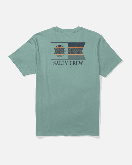 Flagship Ss Tee - Mackerel