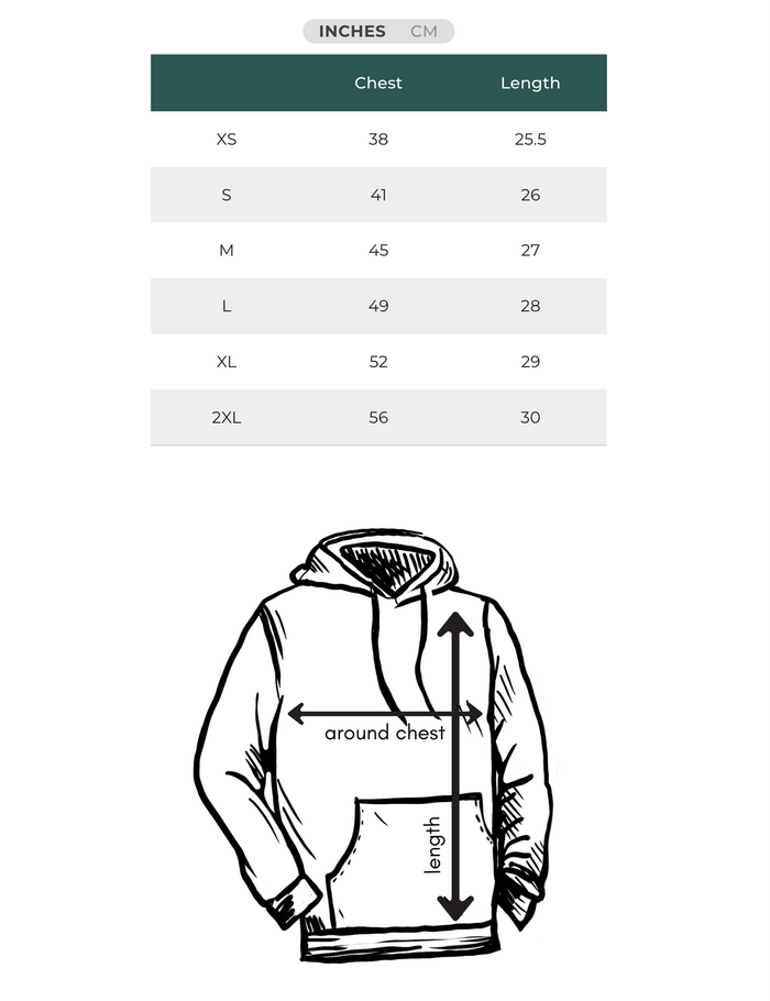 FLOATING ISLAND - Unisex Organic Cotton Hoodie Slate Blue