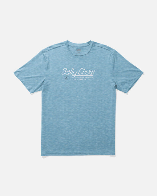 Fluid Ss Sunshirt - Blue Heather