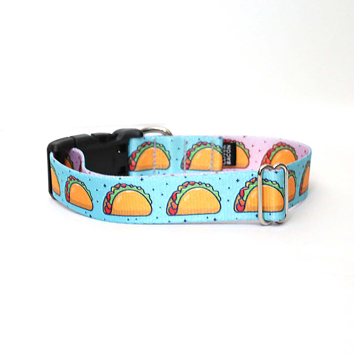 Standard 1" Fi Compatible Dog Collar - Clive and Bacon