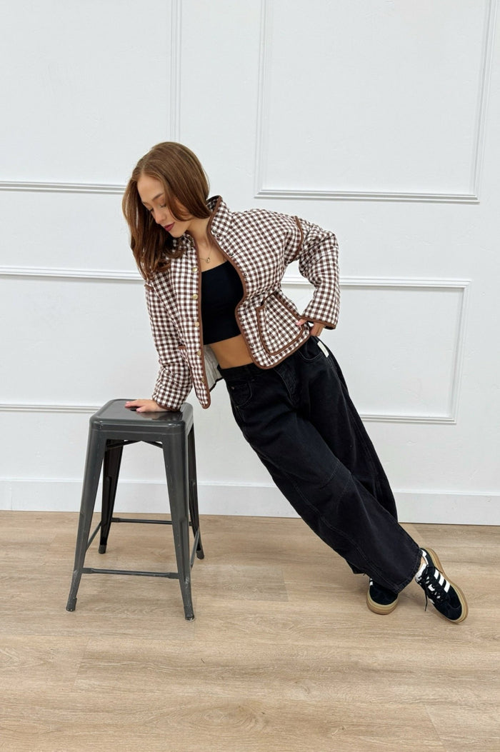Fox Hollow Gingham Jacket