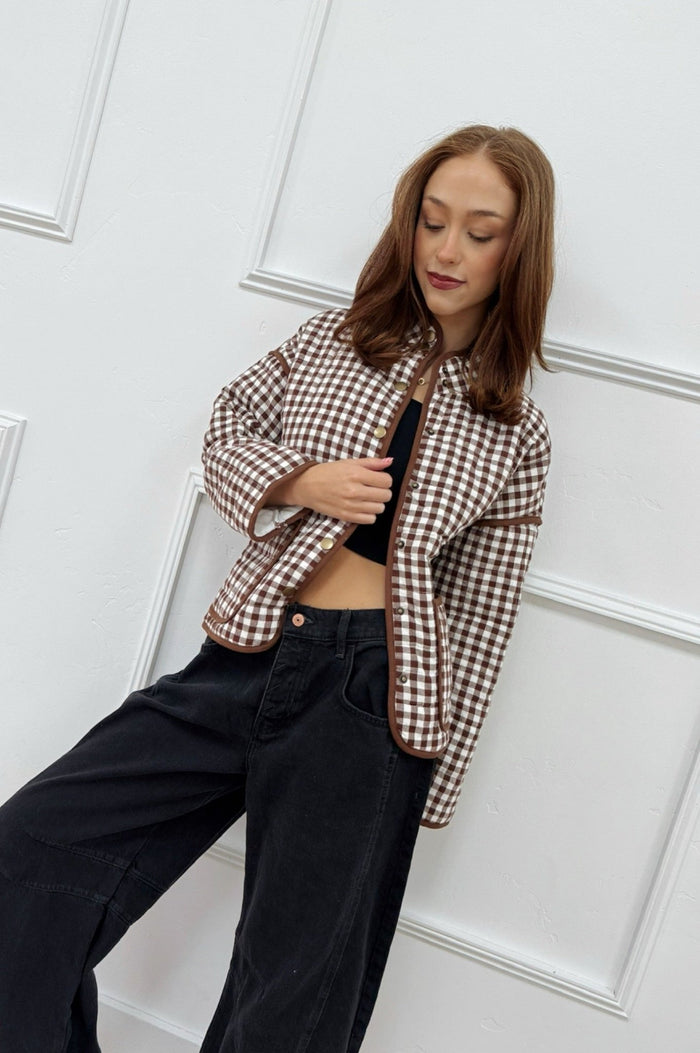 Fox Hollow Gingham Jacket