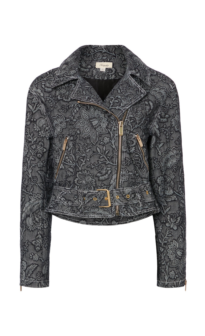 Francis Denim Jacket - Washed Black