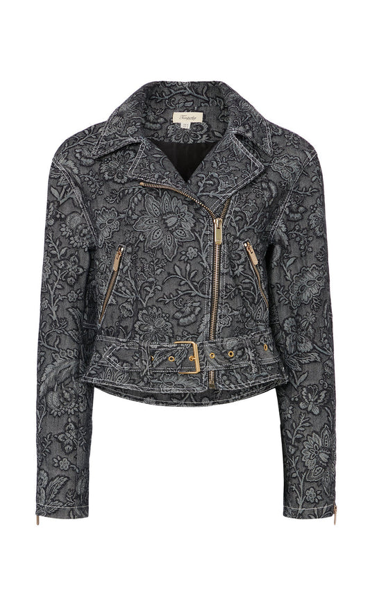 Francis Denim Jacket - Washed Black