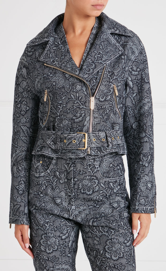 Francis Denim Jacket - Washed Black