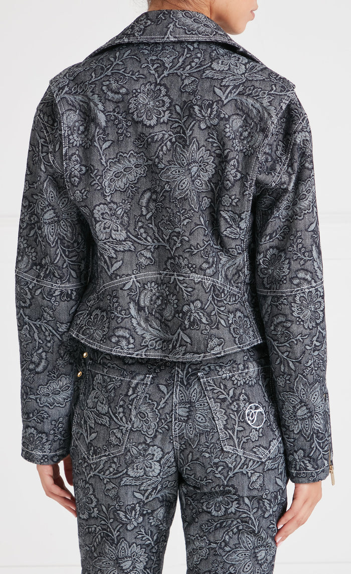 Francis Denim Jacket - Washed Black