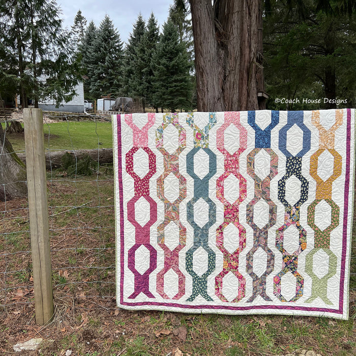 Friendship Bracelet Downloadable PDF Quilt Pattern