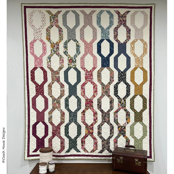 Friendship Bracelet Downloadable PDF Quilt Pattern