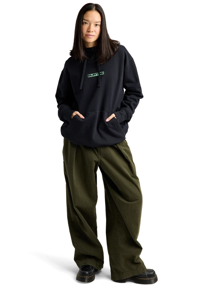 Product image of From Burton to the World Pullover Hoodie[Variant:True Black]