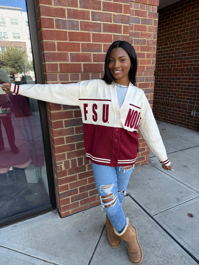 FSU Lux Cardigan