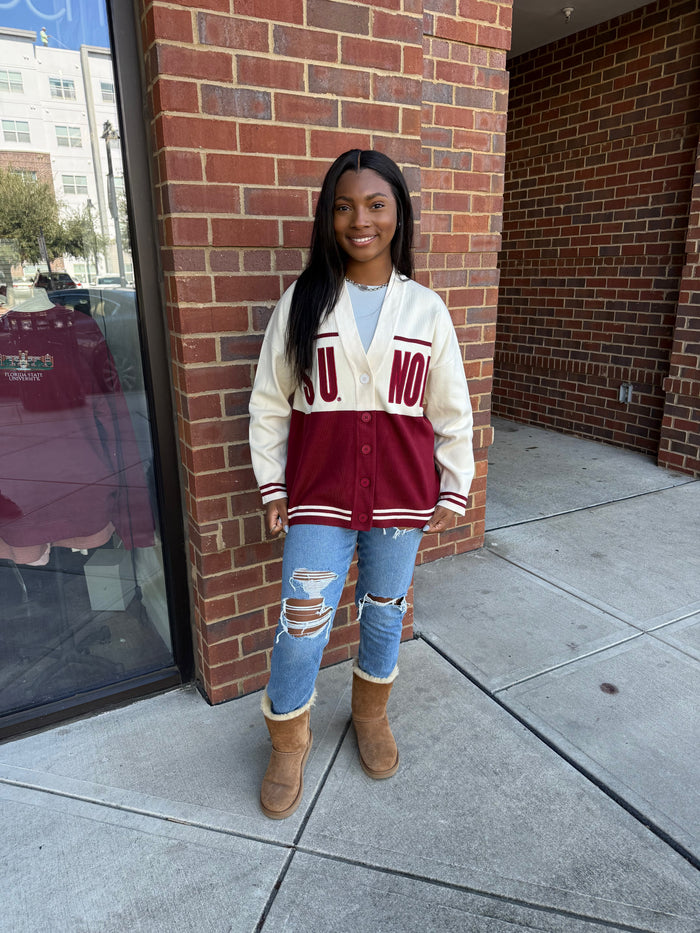 FSU Lux Cardigan