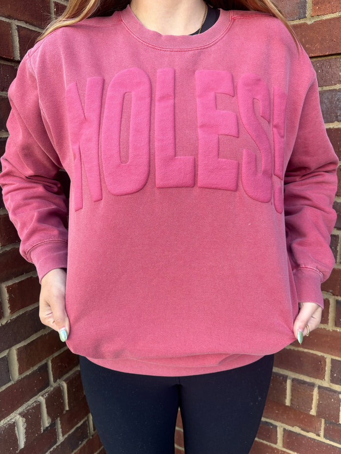 FSU Puff Ink NOLES Sweatshirt
