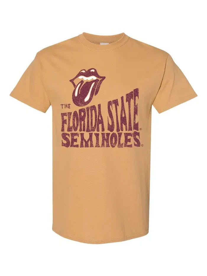 FSU Rolling Dazed Thrifted Crop Tee
