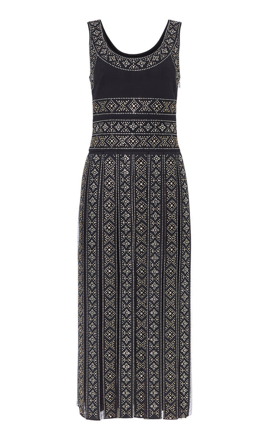 Gallantry Midi Dress - Black