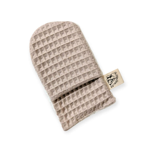 Gant de toilette | Beige