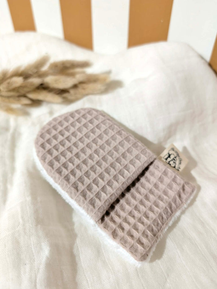 Gant de toilette | Beige