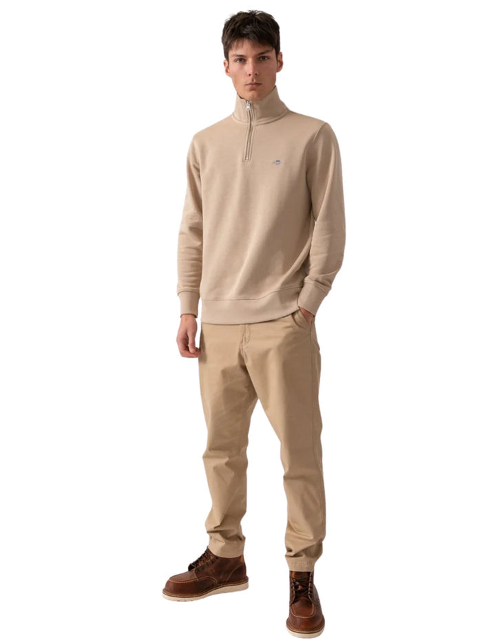 Gant | Mens Shield Half Zip Sweatshirt