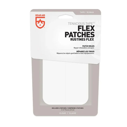 Gear Aid Tenacious flex patches packaging front detail