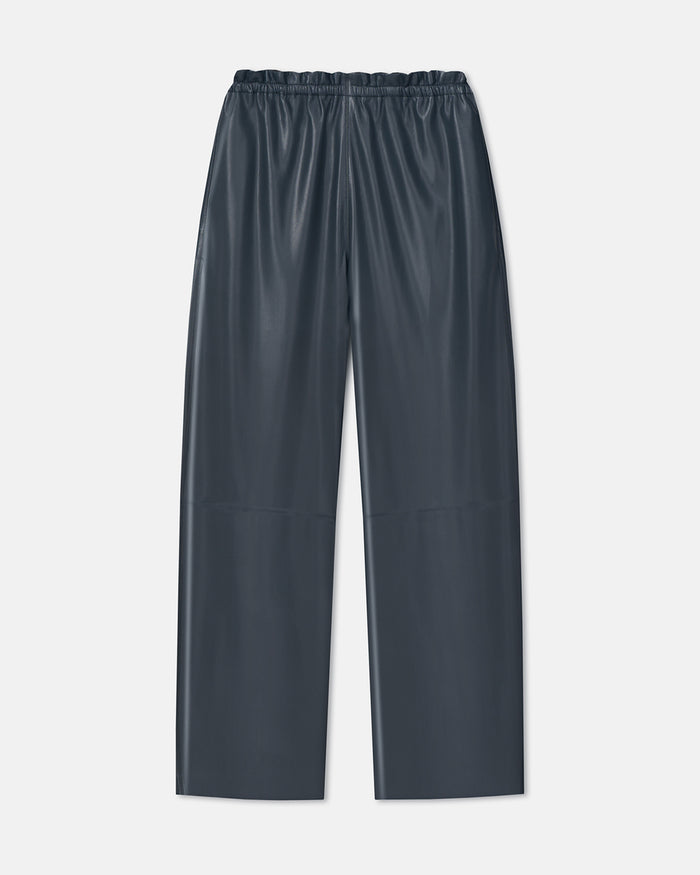Geb - Okobor™ Alt-Leather Pants - Steel Blue
