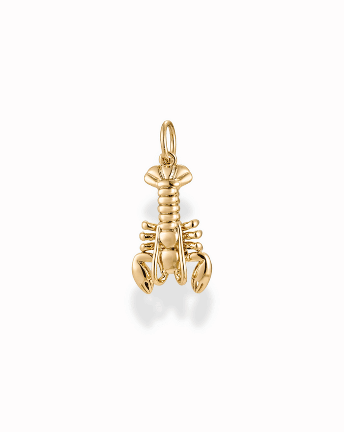 Gigi Lobster Charm - Mod + Jo - Jewelry built to last, advanced plating technology