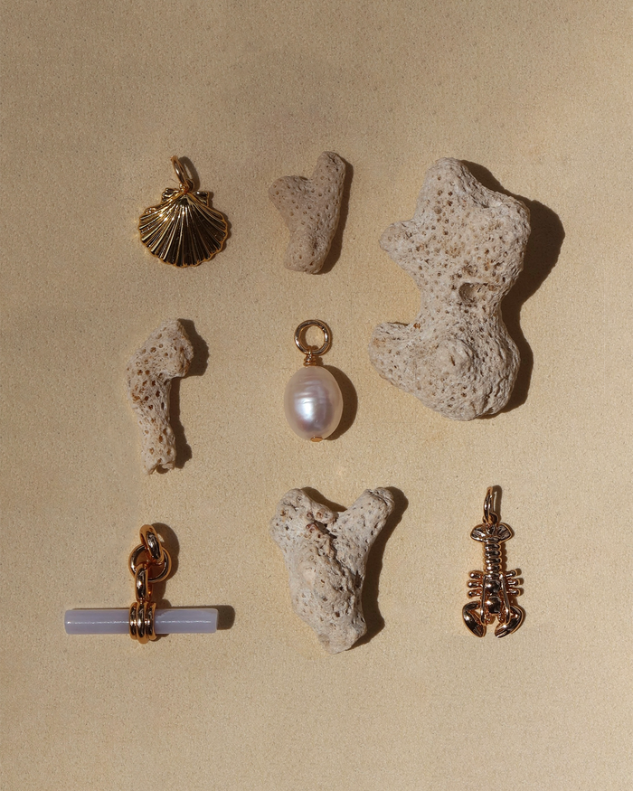 Ethel Gemstone Toggle Charm