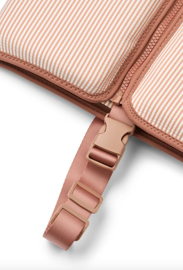 Gilet de flottaison | Rayures rose