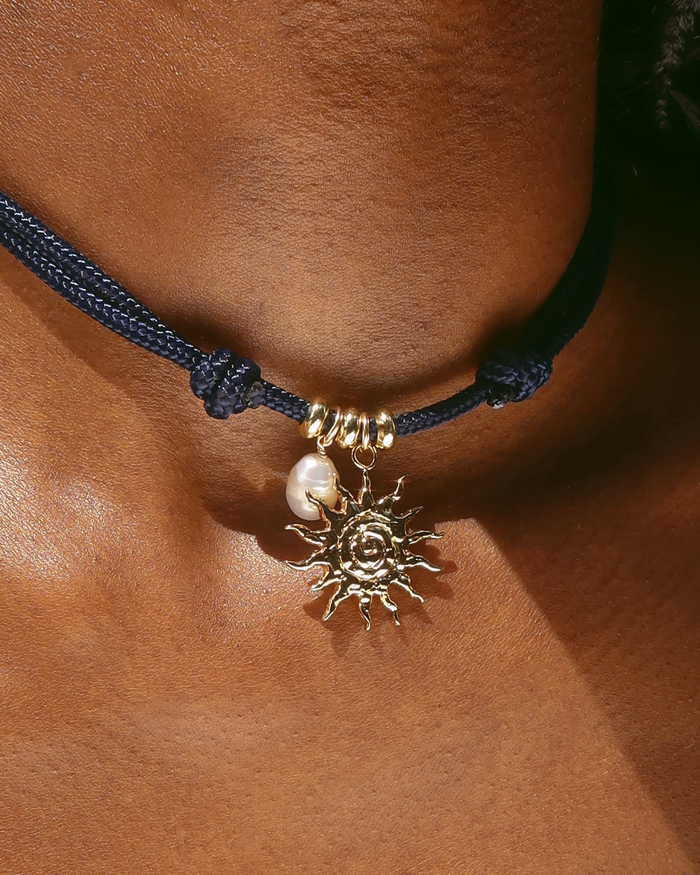 Tommy Cord Necklace - Mod + Jo - Jewelry built to last, advanced plating technology