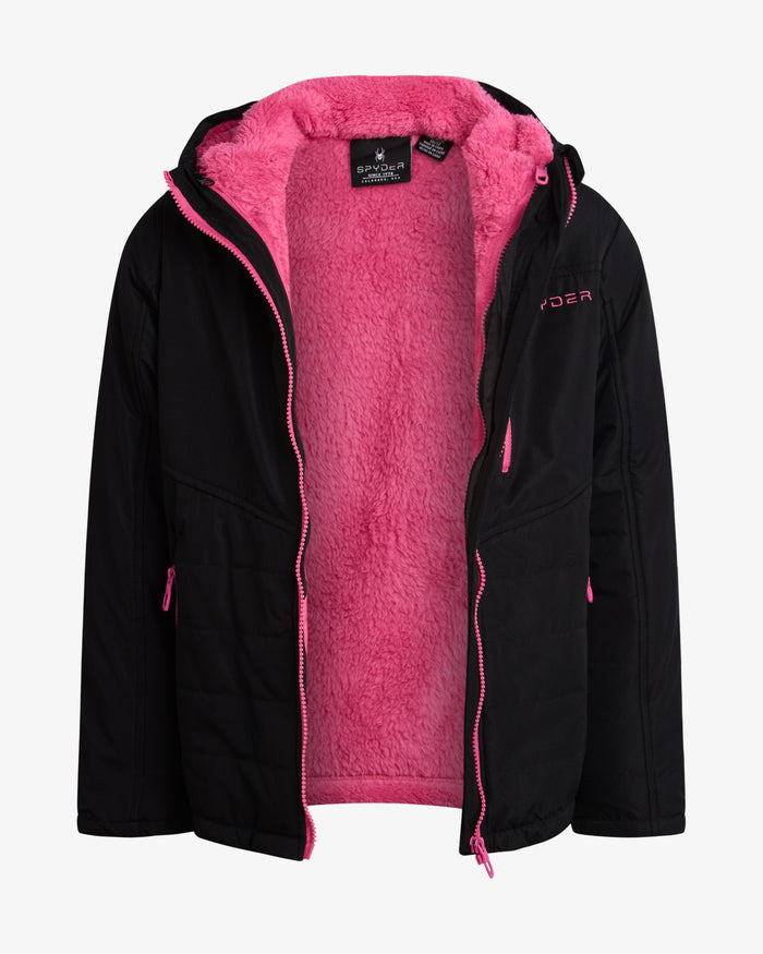 Girls' 3-in-1 Jacket - Black