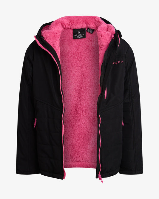Girls' 3-in-1 Jacket - Black
