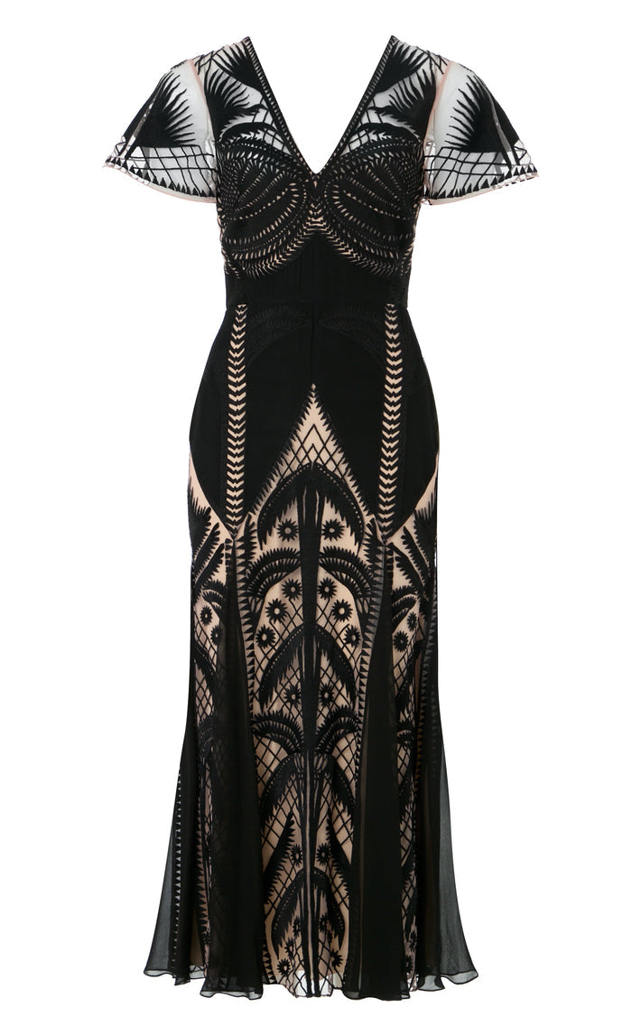 Giselle Dress - Black Mix