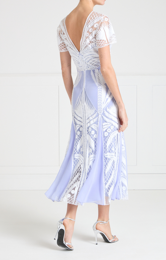 Giselle Dress - Lavender Blue