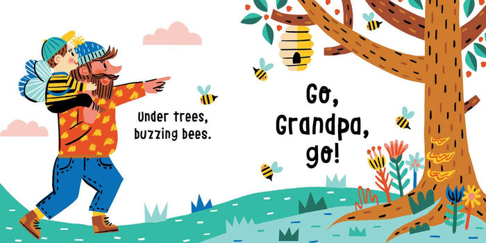 Go, Grandpa, Go! - Wee Bee Baby Boutique