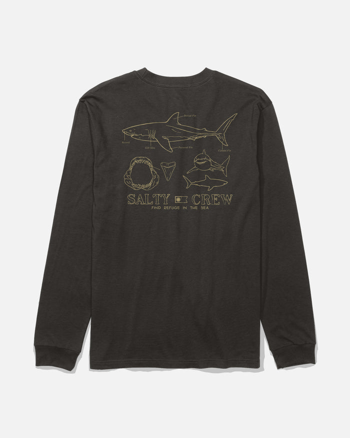 Great White Ls Tee - Black