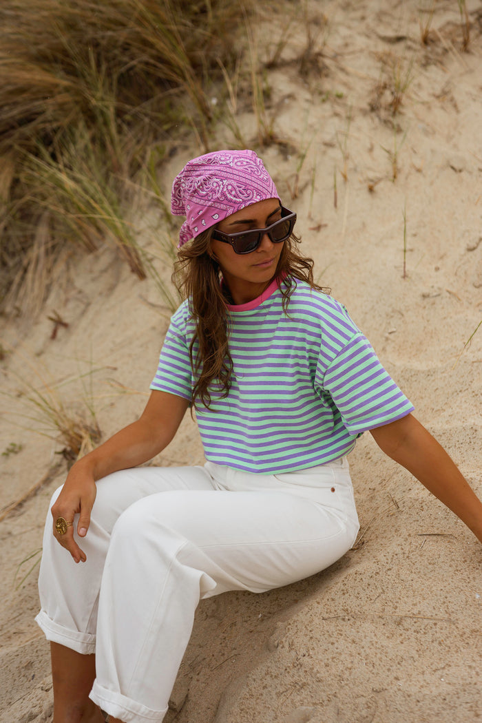Green and Purple Chloe T-Shirt
