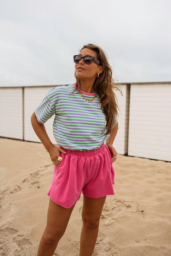 Green and Purple Chloe T-Shirt