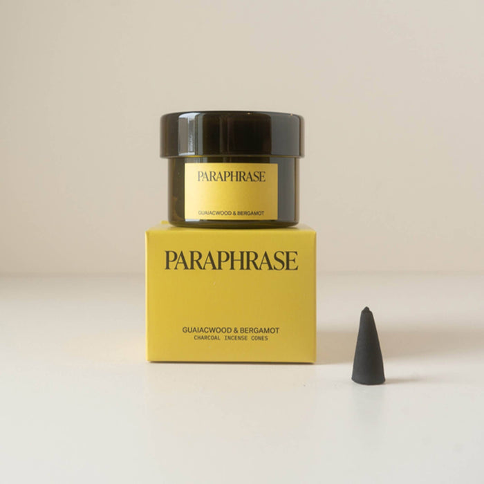 Guiacwood & Bergamot Incense Cones - Mod + Jo - Jewelry built to last, advanced plating technology