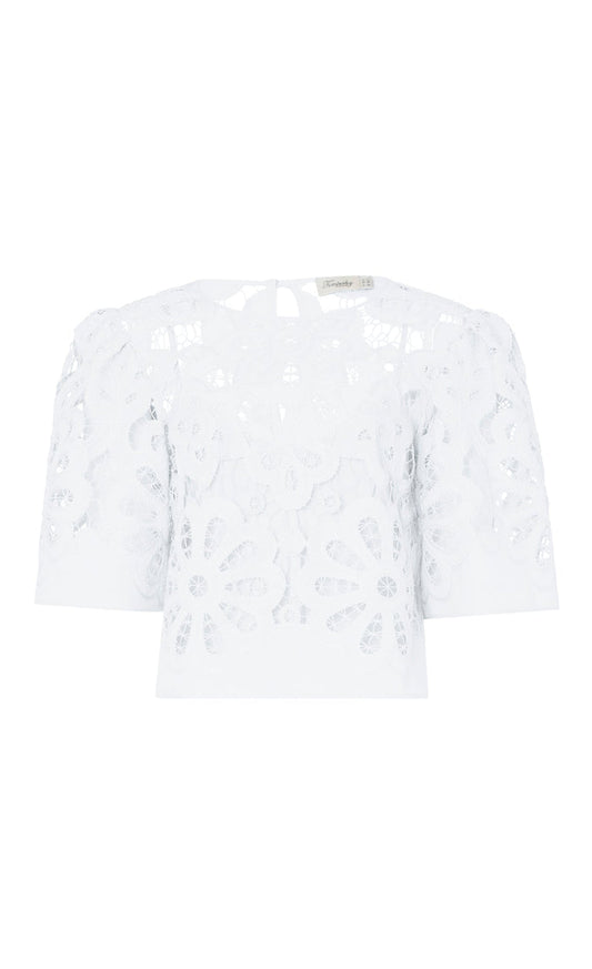 Guinevere Top - White