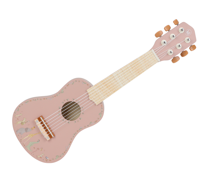 Guitare en bois | Rose