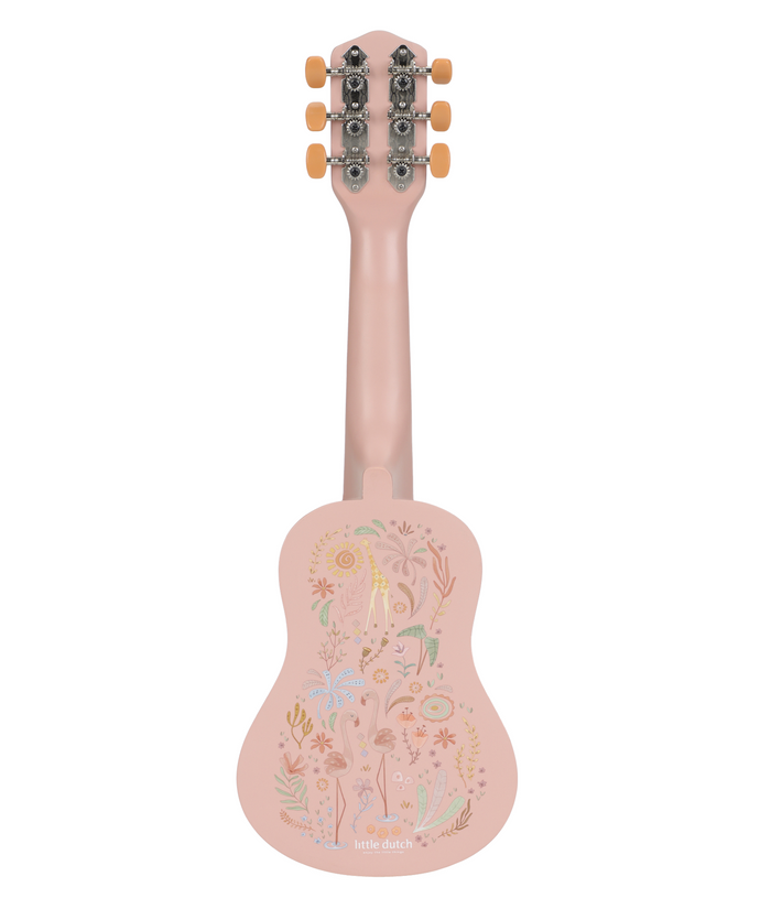 Guitare en bois | Rose