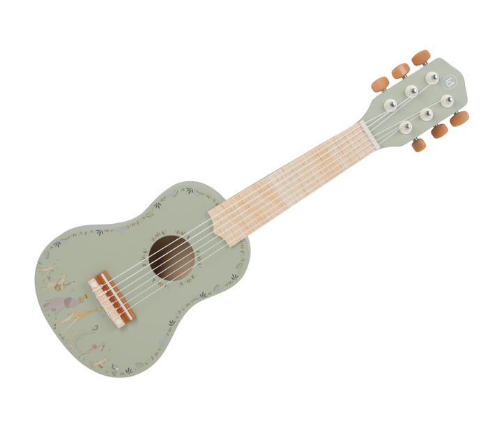 Guitare en bois | Vert