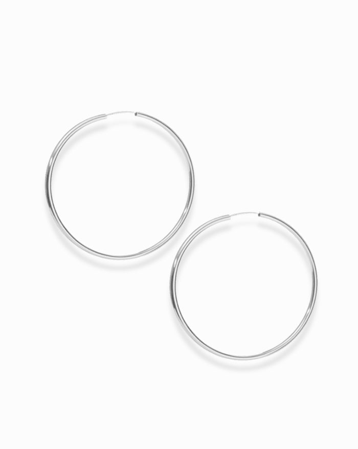 Gwen Classic Hoops - Mod + Jo - Jewelry built to last, advanced plating technology
