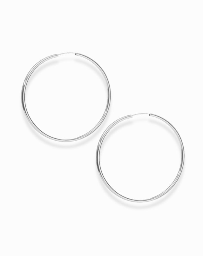 Gwen Classic Hoops - Mod + Jo - Jewelry built to last, advanced plating technology