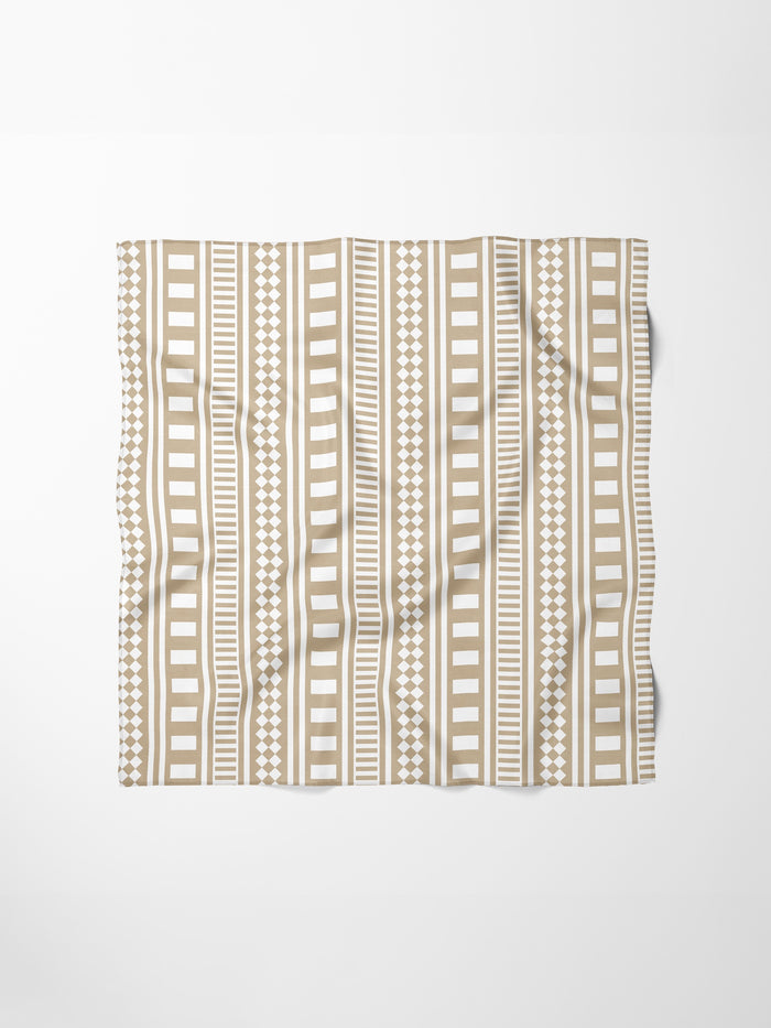 Hand-Stitched Silk Scarf